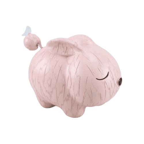 Pembe Tavşan Para Kutusu